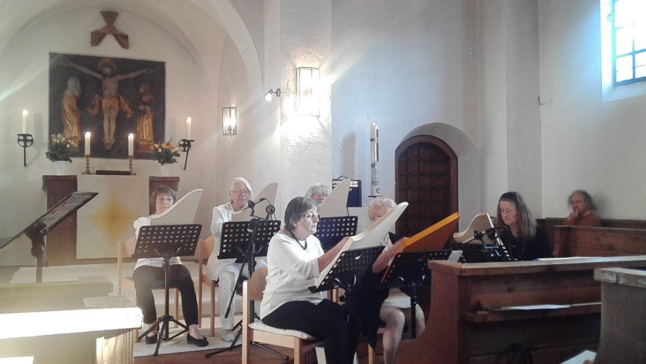 Lange nacht der Kirchenmusik Aichach Tischharfen Ensemble