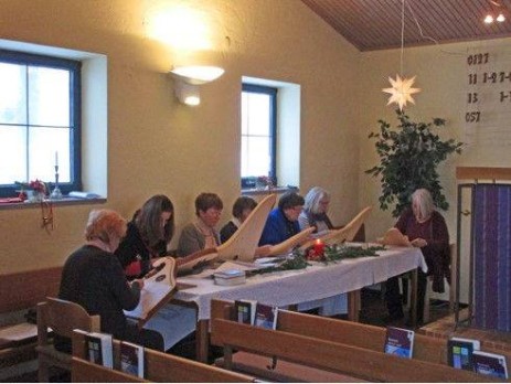 Tischharfengruppe Aichach in der ev. Kirche Pöttmes